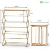 Sechoir a linge pliant style bois - vuunut.com