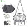 Fauteuil suspendu avec coussin gris - vuunut.com