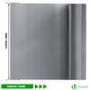 Isolant thermique a bulle double couche aluminium radiateur reflecteur 1.22x10m - vuunut.com