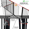 Barriere de securite Grande Version 3M 5 Panneaux noire - vuunut.com