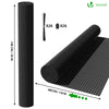 Canisse PVC brise vue renforce avec attaches de fixation 100x300cm gris - vuunut.com
