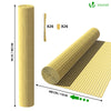 Canisse PVC brise vue renforce avec attaches de fixation 90x300cm beige - vuunut.com