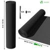 Canisse PVC brise vue renforce avec attaches de fixation 100x500cm gris - vuunut.com