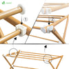 Sechoir a linge pliant style bois - vuunut.com