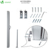 Paravent retractable avec housse de protection 180x300cm Beige - vuunut.com