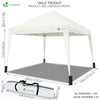 Tonnelle de jardin 3x3m pliable Blanche avec sac de transport - vuunut.com
