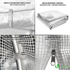 Serre de jardin Toute Saison 9m2 avec portes laterales - vuunut.com