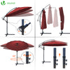 Parasol deporte 3M Shanghai avec housse de protection rouge - vuunut.com