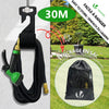 Tuyau d’Arrosage Extensible 30m Renforce 2500D avec Accessoires noir - vuunut.com