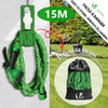 Tuyau d’Arrosage Extensible 15m 800D avec Accessoires vert - vuunut.com