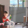 Barriere de securite retractable enfant 180cm gris - vuunut.com
