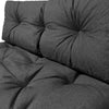 Lot de 4 Coussins pour palettes en bois gris - vuunut.com