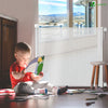 Barriere de securite retractable enfant 180cm blanc - vuunut.com