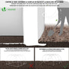 Serre de jardin Toute Saison 9m2 avec portes laterales - vuunut.com
