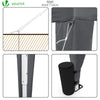 Tonnelle de jardin 3x3m pliable Grise avec sac de transport - vuunut.com