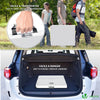Ensemble de Table et bancs camping pliables 180cm HDPE blanc - vuunut.com