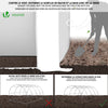 Serre de jardin Toute Saison 12m2 avec portes laterales - vuunut.com
