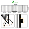 Barriere de securite Grande Version 3M 5 Panneaux noire - vuunut.com