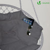 Fauteuil suspendu avec coussin gris - vuunut.com