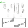 Voile d ombrage Triangle HDPE avec 19 pcs kit de montage - vuunut.com
