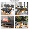 Lot de 4 Coussins pour palettes en bois gris - vuunut.com