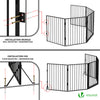 Barriere de securite Grande Version 3M 5 Panneaux noire - vuunut.com