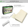 Voile d’ombrage Rectangulaire Imperméable Polyester avec Corde 3x2m Beige - vuunut.com