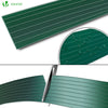 Kit de lamelles occultantes PVC brise vue 150m x 4.7cm avec 300 clips Vert - vuunut.com