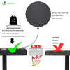 Table de camping pique nique pliable 180cm HDPE polyrotin noire - vuunut.com