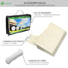 Voile d’ombrage Triangle Imperméable Polyester avec Corde 5x5x5m Beige - vuunut.com