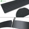 Kit de lamelles occultantes PVC brise vue 150m x 4.7cm avec 300 clips Noir - vuunut.com