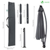 Parasol deporte 3M Shanghai avec housse de protection gris - vuunut.com