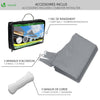 Voile d’ombrage Triangle Imperméable Polyester avec Corde 3x3x3m Gris - vuunut.com