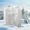 Housse d'Hivernage Plante avec Cordon  et zipper Polypropylème 150g/m² 250x360cm blanc - vuunut.com