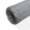 Grillage a poule avec fils 25mm en acier galvanise 1x25M - VOUNOT