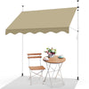 Auvent retractable manuel sans percage 300cm beige - vuunut.com