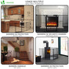Barriere de securite enfant  GRANDE VERSION 3M 5 panneaux Pre assemble - vuunut.com