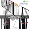 Barriere de securite 3M 5 panneaux noire - vuunut.com