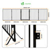 Barriere de securite 3M 5 panneaux noire - vuunut.com